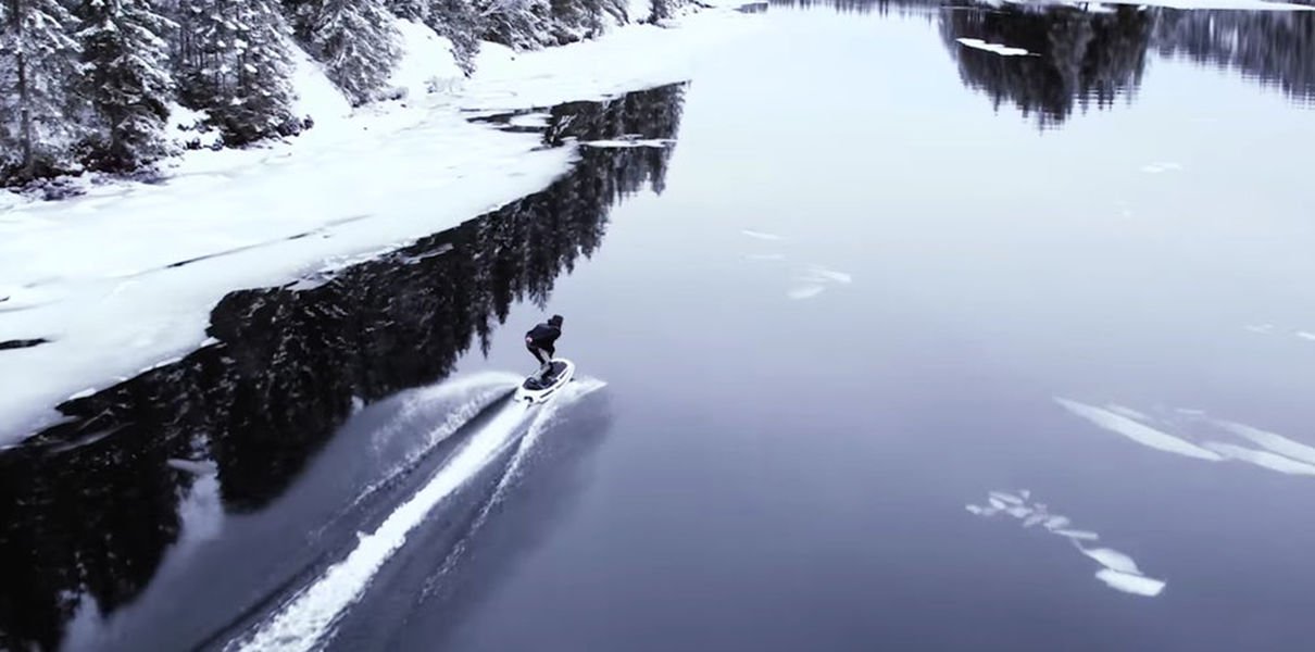 Фото - Шведы разработали скоростную электродоску для вейкбординга