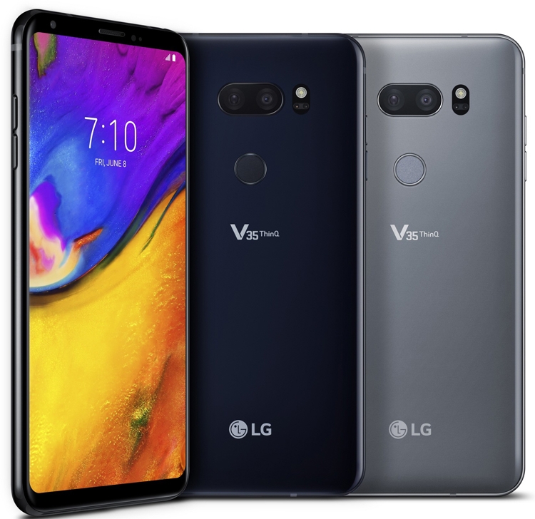 Фото - LG V35 ThinQ: мощный смартфон с чипом Snapdragon 845 и экраном QuadHD+»