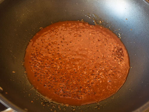 Баклажаны в кисло-сладком соусе