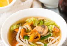 Фото - Грибной суп с лапшой в азиатском стиле