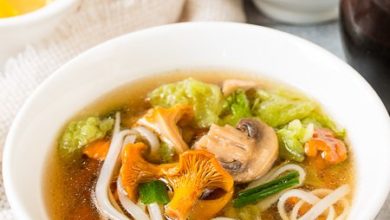 Фото - Грибной суп с лапшой в азиатском стиле