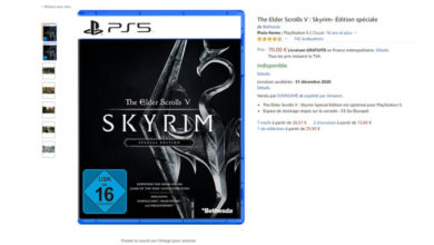 Фото - И ещё раз купите Skyrim: на сайте французского отделения Amazon появилась страница TES V: Skyrim для PS5
