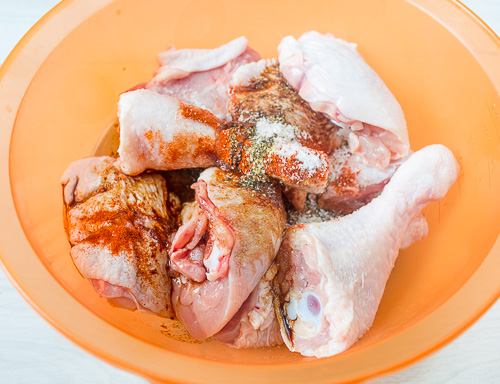 Курица в перечном маринаде