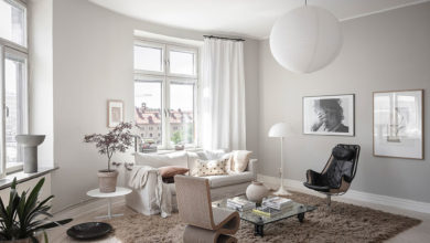 Фото - Мягкая цветовая гамма в дизайне светлой скандинавской квартиры (72 кв. м)