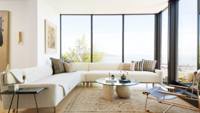 Фото - Панорамная квартира с модной мебелью и видом на Алькатрас в Сан-Франциско