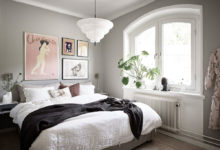 Фото - Ретро секретер и арочное окно в спальной: симпатичная квартира в Гетеборге (50 кв. м)