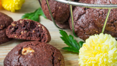 Фото - Шоколадное печенье с грецкими орехами