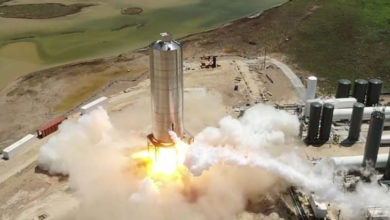 Фото - SpaceX завершила испытания двигателей Starship SN5. Следующий этап —  «прыжок» на 150 метров