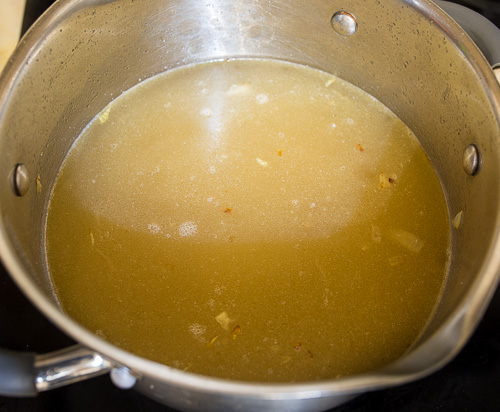 Тыквенный крем-суп с печеным яблоком