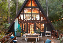 Фото - Замечательный летний дом в форме буквы «А» в Калифорнии