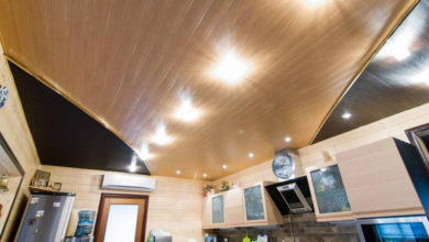 Фото - 30 вариантов дизайна потолка на кухне