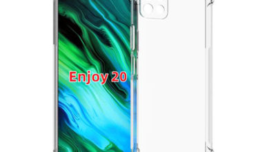 Фото - 5G-смартфон Huawei Enjoy 20 позирует в защитном чехле со всех сторон