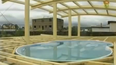 Фото - Строительство бассейна на даче