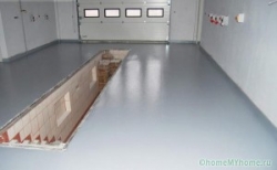 Фото - Бетонный пол в гараже: заливка бетона, покраска своими руками