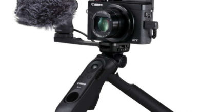 Фото - Canon, аксессуары, внешний стереомикрофон, штатив для фотокамеры, DM-E100, HG-100TBR