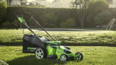 Фото - Чем косить траву? — газонокосилка Greenworks Twin Force