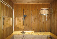 Фото - Чем покрыть вагонку в бане: средства для защиты полков и стен