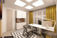 Фото - Дизайн кабинета в частном доме и в квартире: о стиле, мебели и декоре