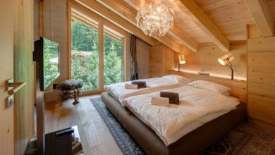 Фото - Дизайн спальни в деревянном доме: расположение комнаты, стили оформления и особенности интерьера