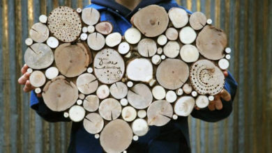Фото - Домашний декор из спилов дерева