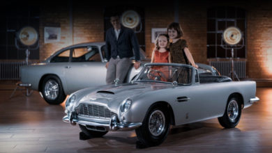 Фото - Фирма Little Car подготовила Aston Martin DB5 для детей