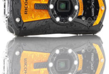 Фото - Фотокамера Ricoh WG-70 выполнена в защищенном всепогодном корпусе