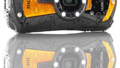Фото - Фотокамера Ricoh WG-70 выполнена в защищенном всепогодном корпусе