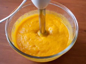 Холодный морковный суп-пюре