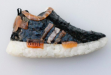 Фото - Художник создал суши в виде кроссовок