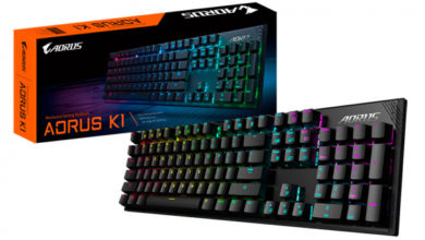 Фото - Игровая клавиатура AORUS K1 оснащена механическими переключателями CHERRY MX