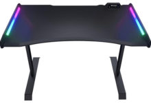 Фото - Игровой стол Cougar Mars 120 украшен встроенной подсветкой