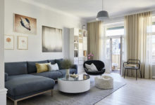 Фото - Яркая шведская квартира с желто-синим декором