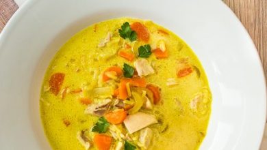 Фото - Карри-суп из курицы с рисом