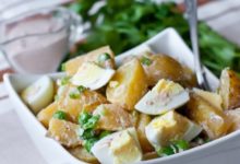 Фото - Картофельный салат с яйцами и горошком