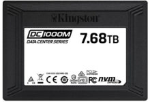 Фото - Kingston начала поставки SSD серии DC1000M емкостью 7,68 Тбайт для ЦОДов