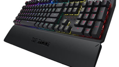 Фото - Клавиатура ASUS TUF Gaming K3 RGB выпускается с механическими микропереключателями трех типов