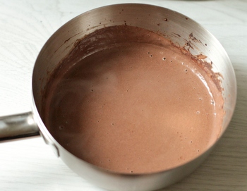 Клубнично-шоколадный шейк