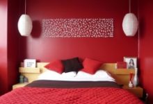 Фото - Красная спальня: фото, варианты оформления