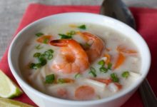 Фото - Креветочный суп на кокосовом молоке