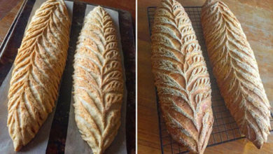 Фото - Кулинарка превращает хлеб в шедевральные произведения искусства