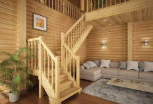 Фото - Лестницы для дачи или частного дома: разновидности, материалы, отделка