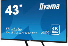 Фото - На экран дисплея iiyama ProLite X4372UHSU можно вывести изображения сразу с четырех источников