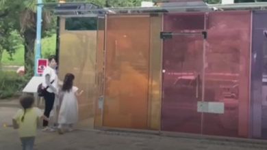 Фото - На улицах Токио появляются «умные» общественные туалеты с прозрачными стенами