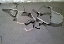Фото - Наливной пол ремонт трещин: делаем ремонт наливного пола в квартире своими руками