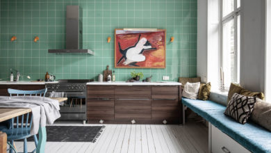 Фото - Необычная кухня в интерьере великолепной шведской квартиры