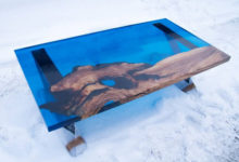 Фото - Нюансы изготовления стола из эпоксидной смолы