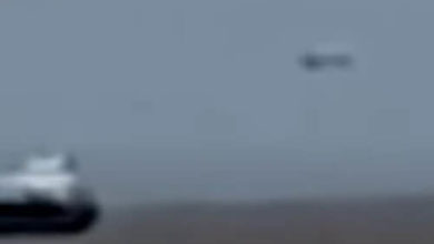 Фото - Очевидцев поразил НЛО, совершивший полёт над заливом