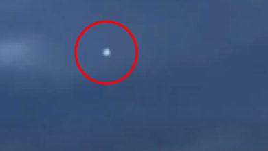 Фото - Очевидцу удалось запечатлеть яркий белый шар в небе