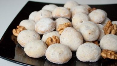 Фото - Ореховое печенье “Снежки”