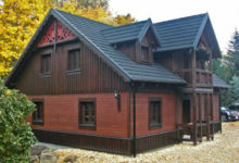 Фото - Отделка фасада деревянного дома: применяемые материалы и технологии
